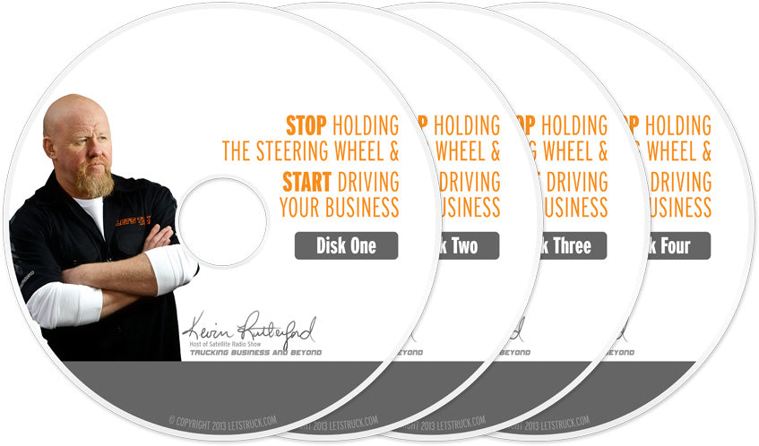 Let's Truck Audio Book Program Stop Holding the Steering Wheel and Start Driving Your Business
