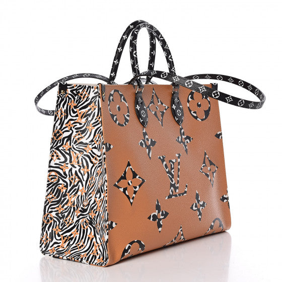 Louis Vuitton | Monogram Giant Jungle Onthego | M44675– The-Collectory