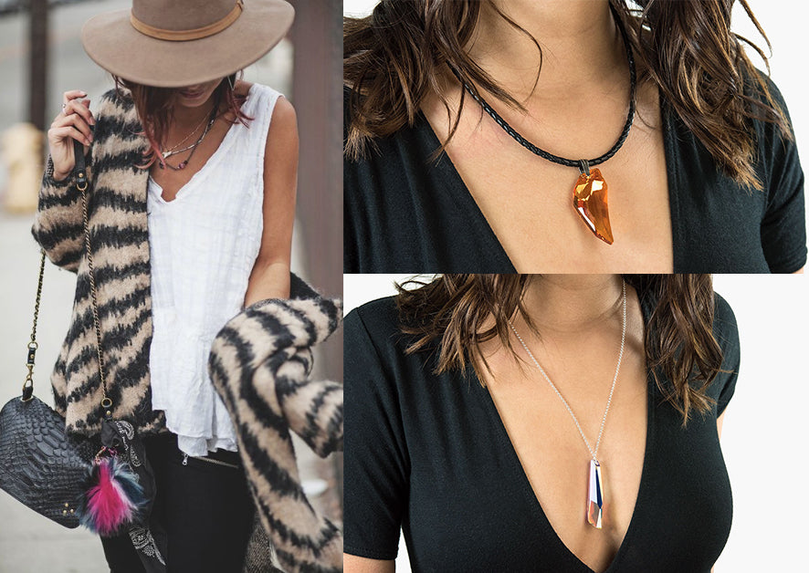 Perfect boho necklaces to wear with this stylish French girl outfit.
