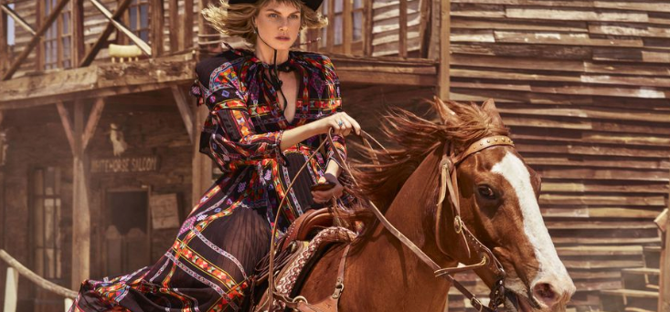 The western boho look is dominating catwalks in 2018