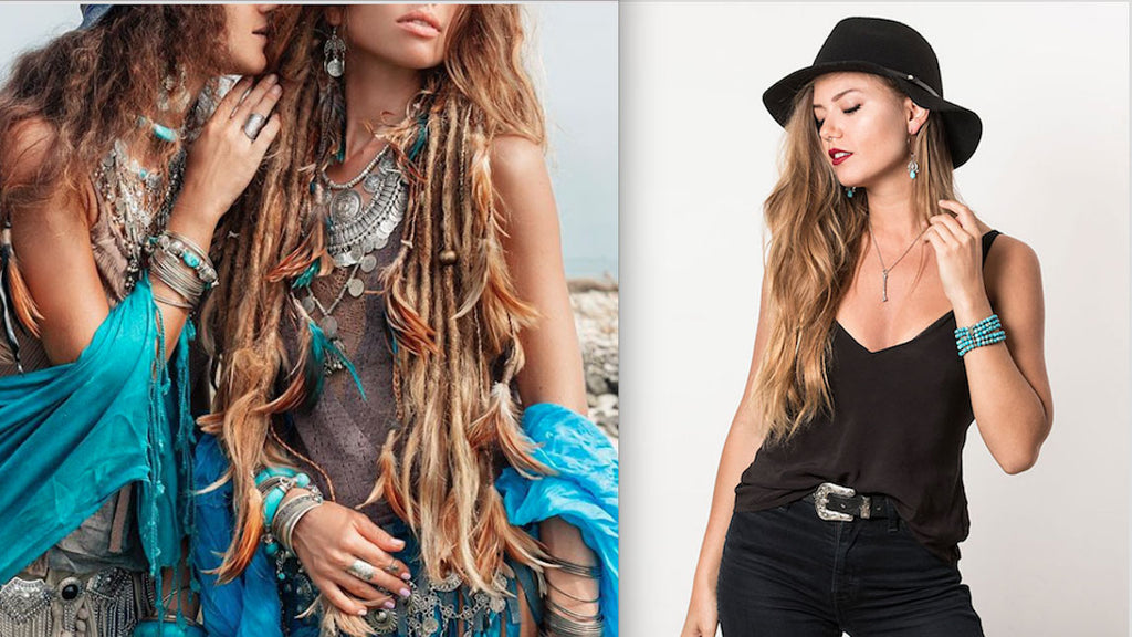 Urban boho jewellery has transformed boho chic into a wear-anywhere, contemporary and relevant accessory