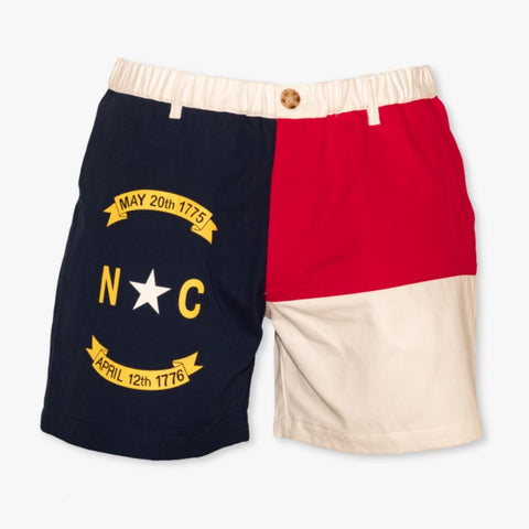 North Carolina State Flag Shorts - mygottago