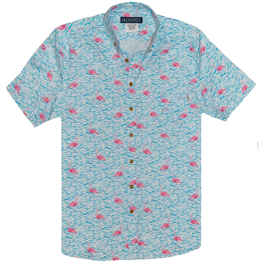 Fancy Flamingo Hawaiian Shirt - mygottago
