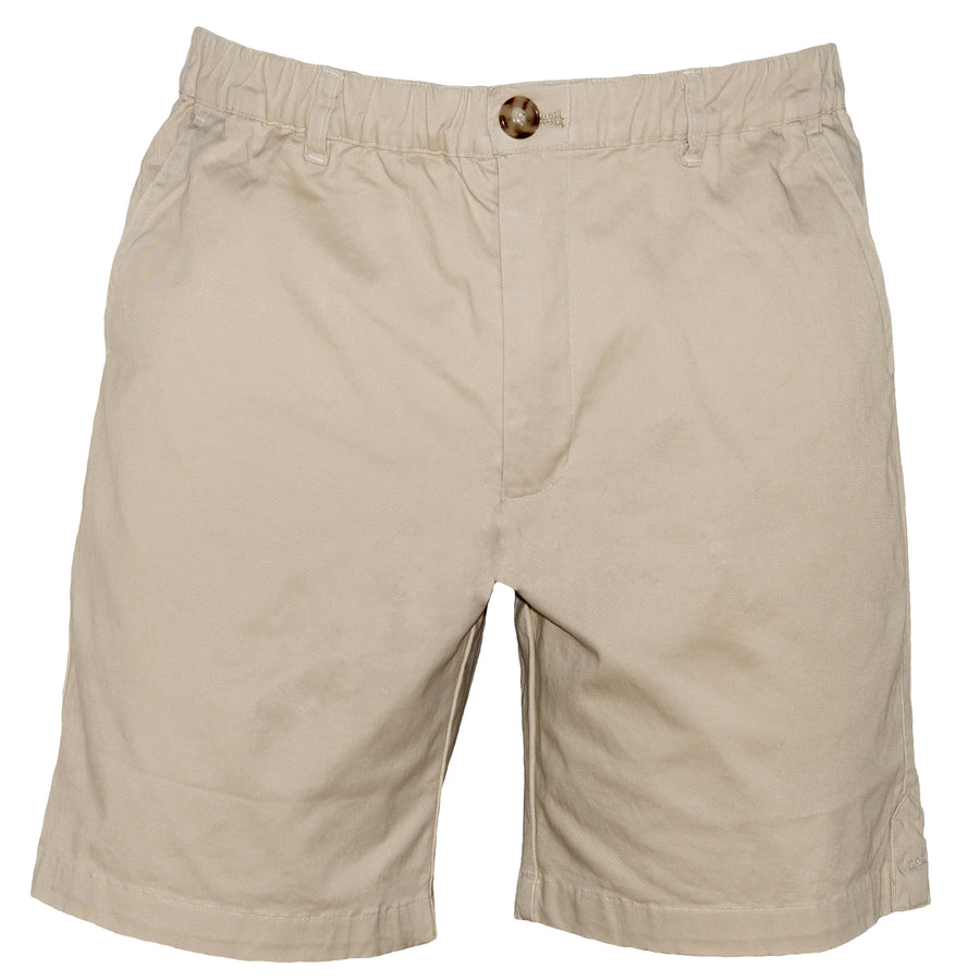 Khaki 7" Stretch Shorts - mygottago