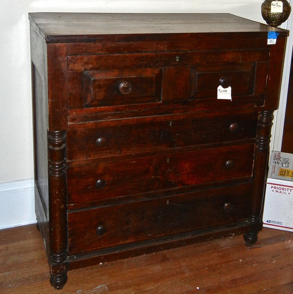 Antique Butler Desk Cabinet American 1880