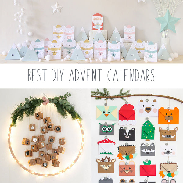 image of 3 DIY advent calendars 