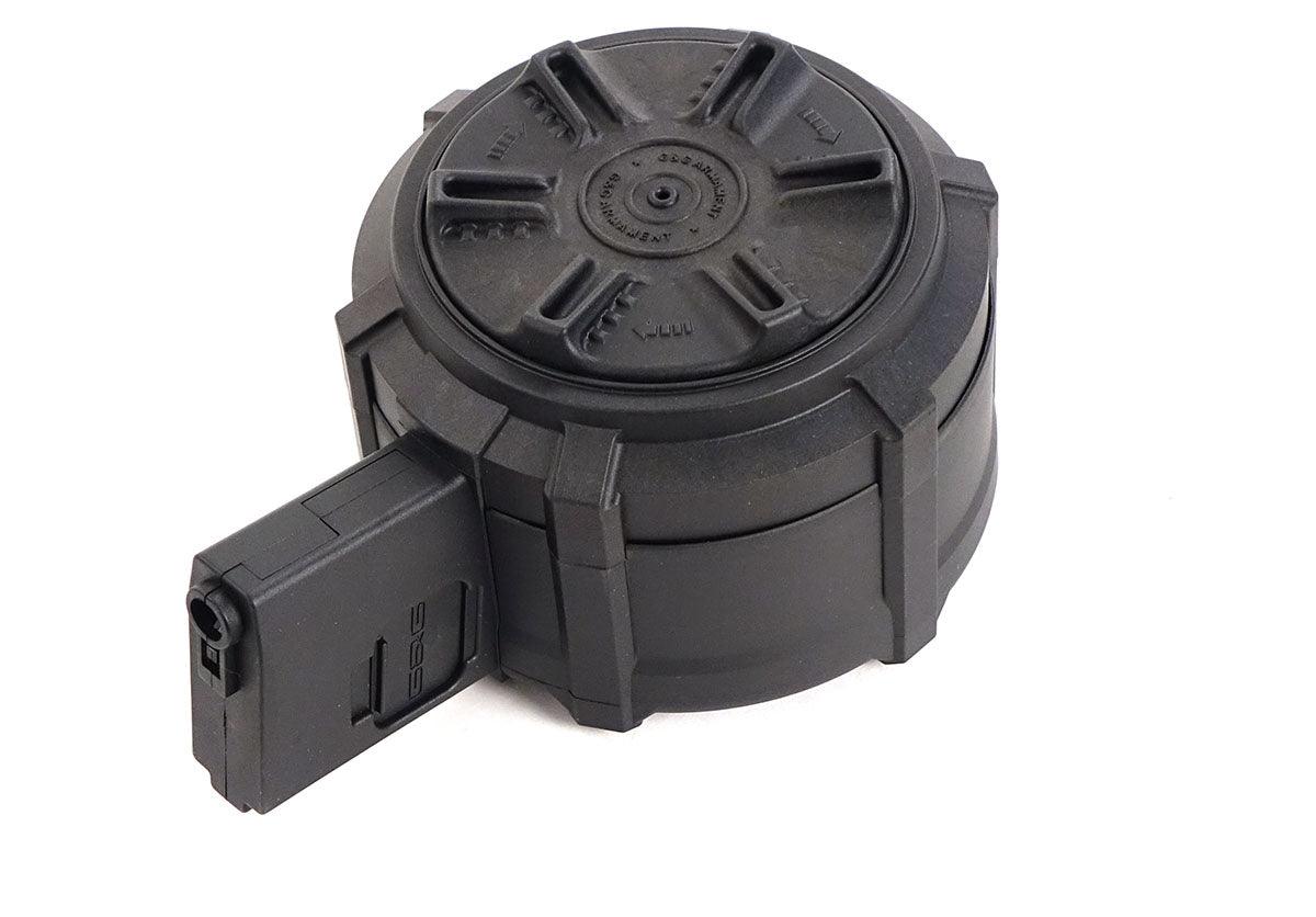 G&G M4 - 2300 Round AEG Hicap DRUM Magazine (Manual) – Airsoft Atlanta