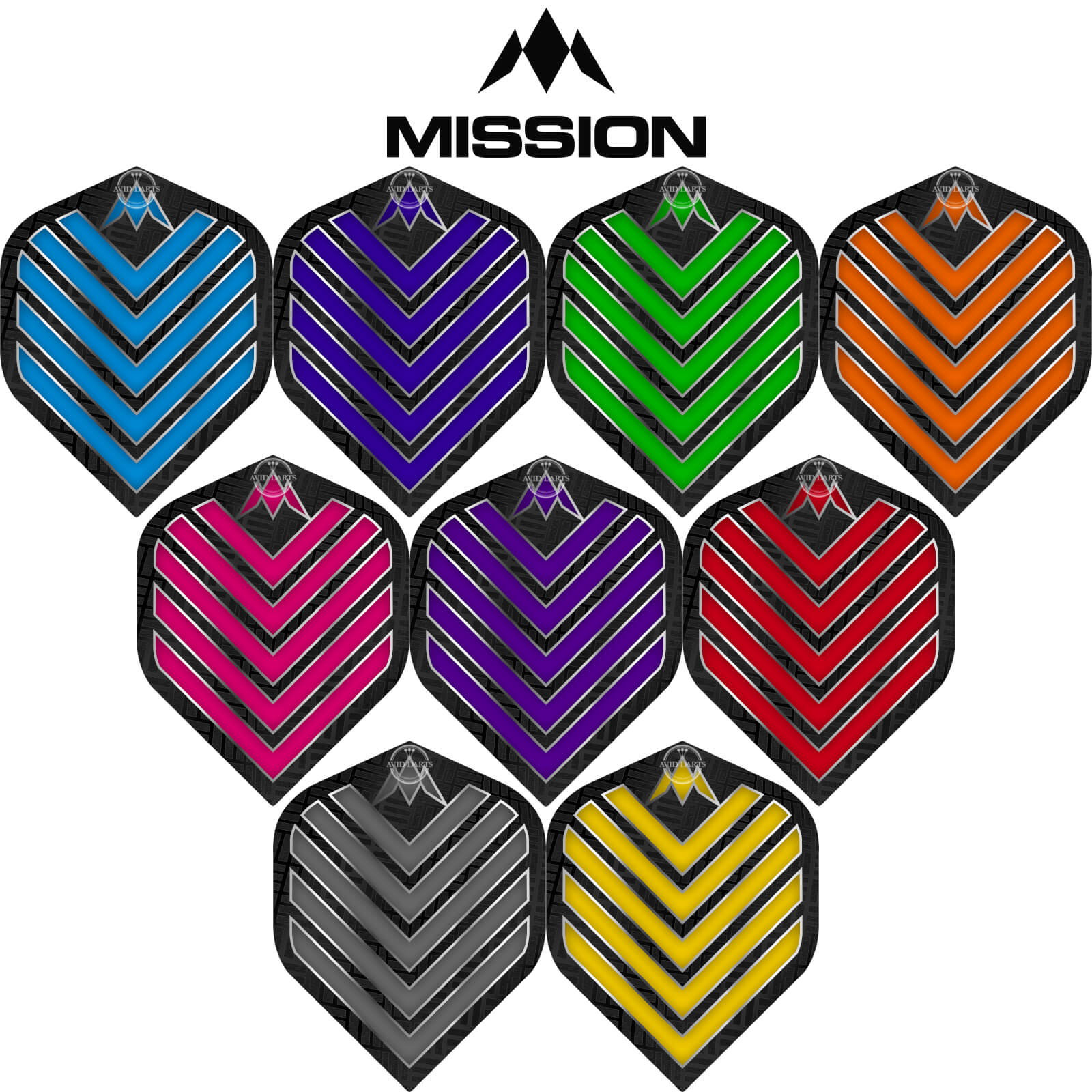 Dart Flights - Mission - Admiral - Big Wing Dart Flights 