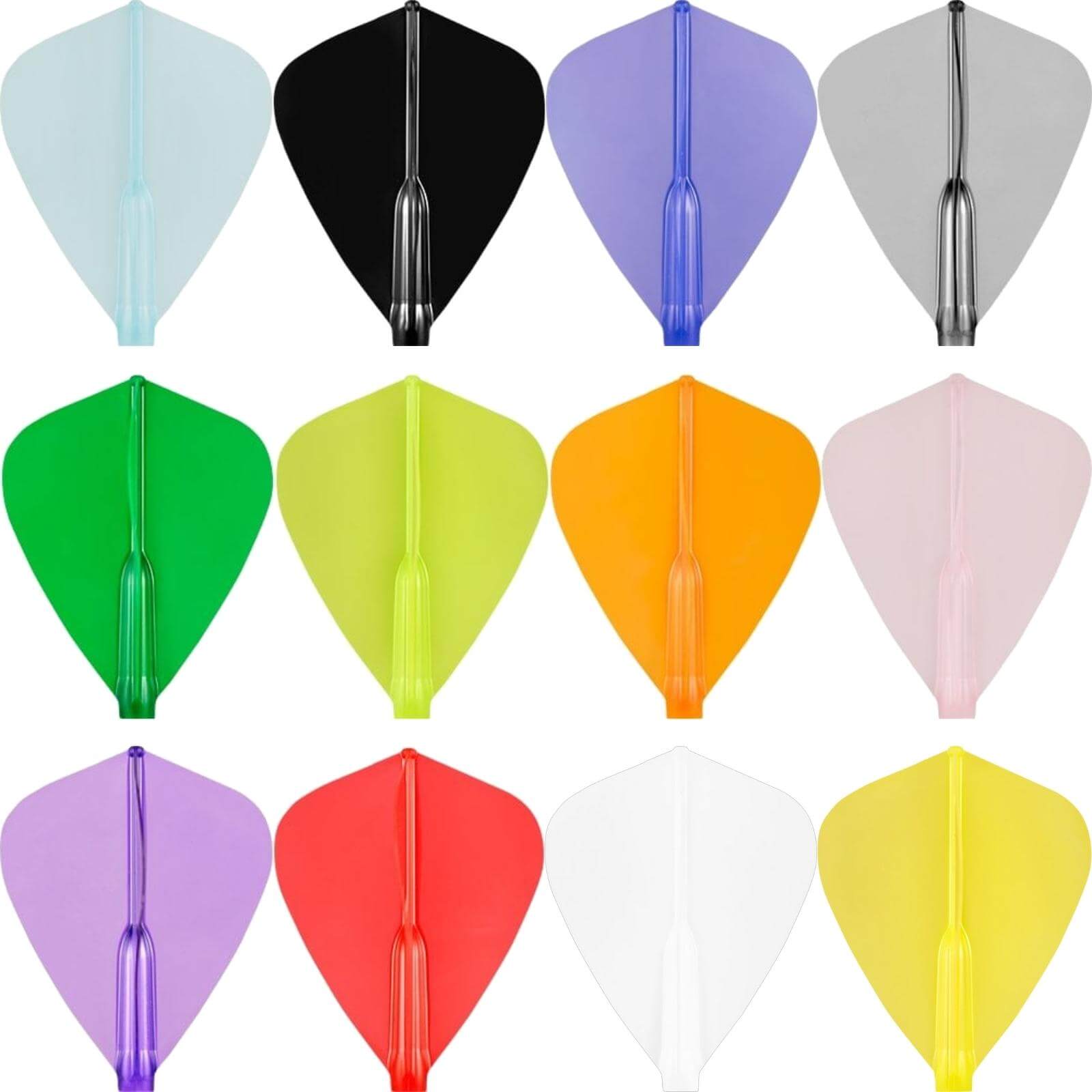 Dart Flights - Cosmo - Fit Flight Air - Plain - Kite Dart Flights 