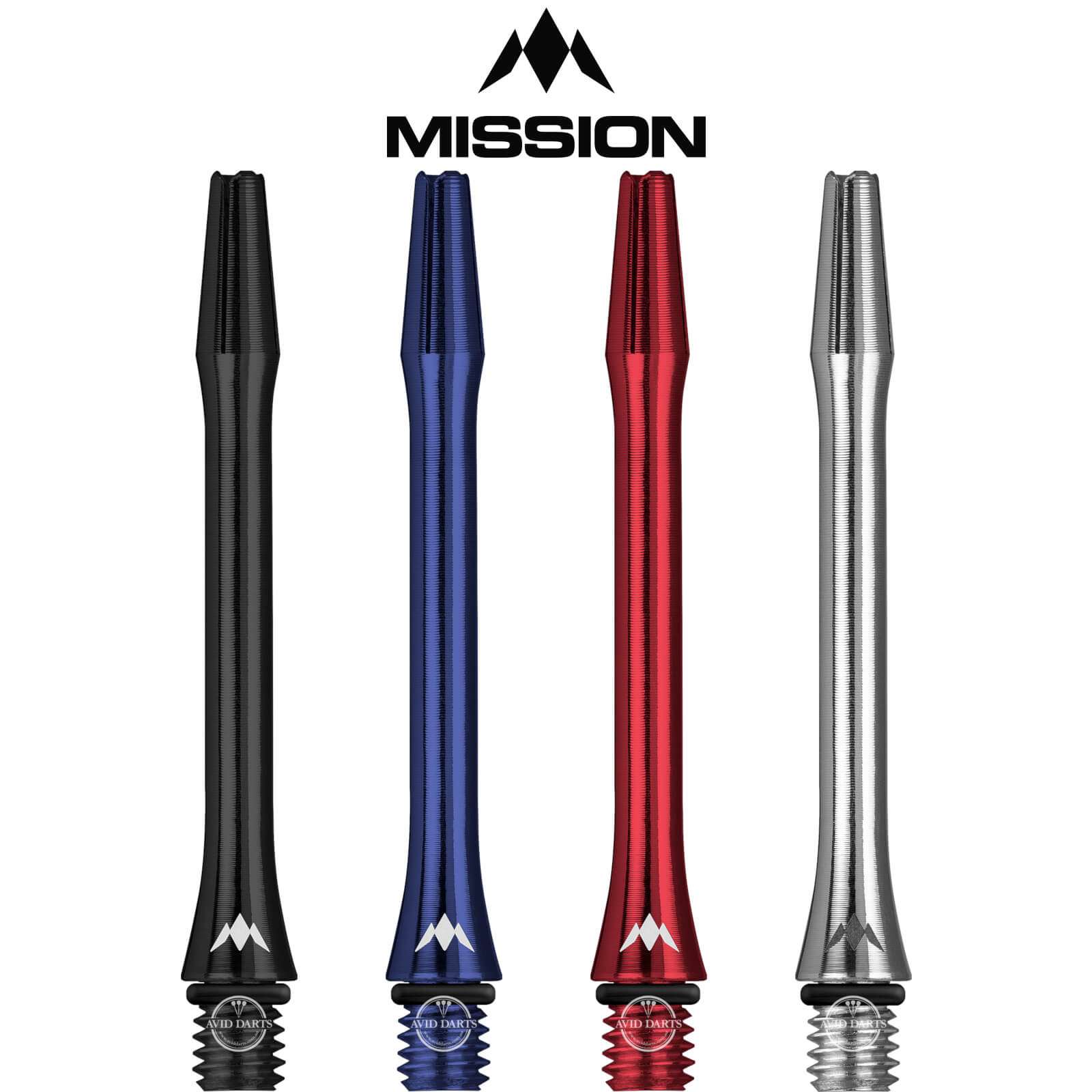 Dart Shafts - Mission - AliCross Aluminium Dart Shafts 