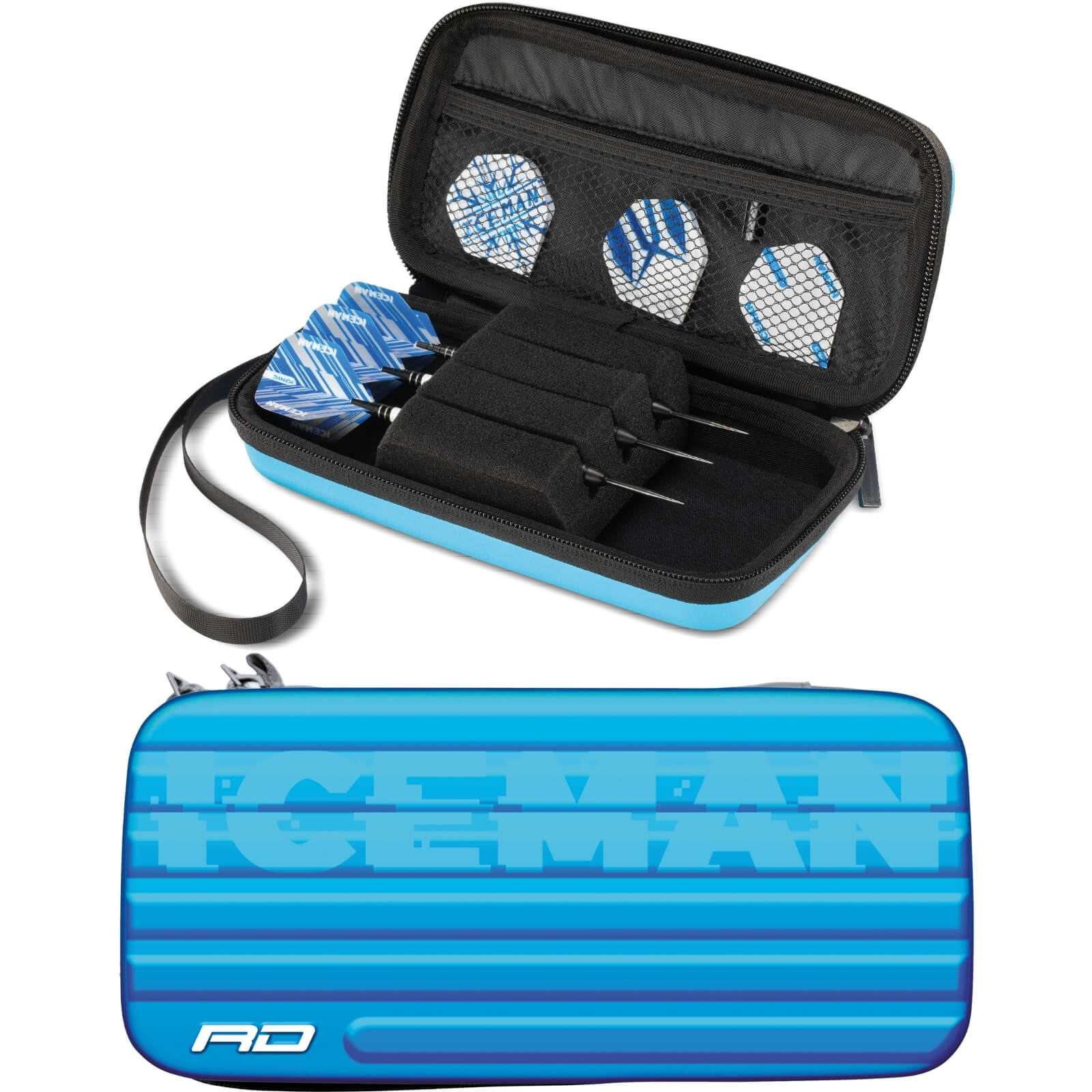 Dart Cases - Red Dragon - Monza Dart Case - Gerwyn Price Blue Iceman 