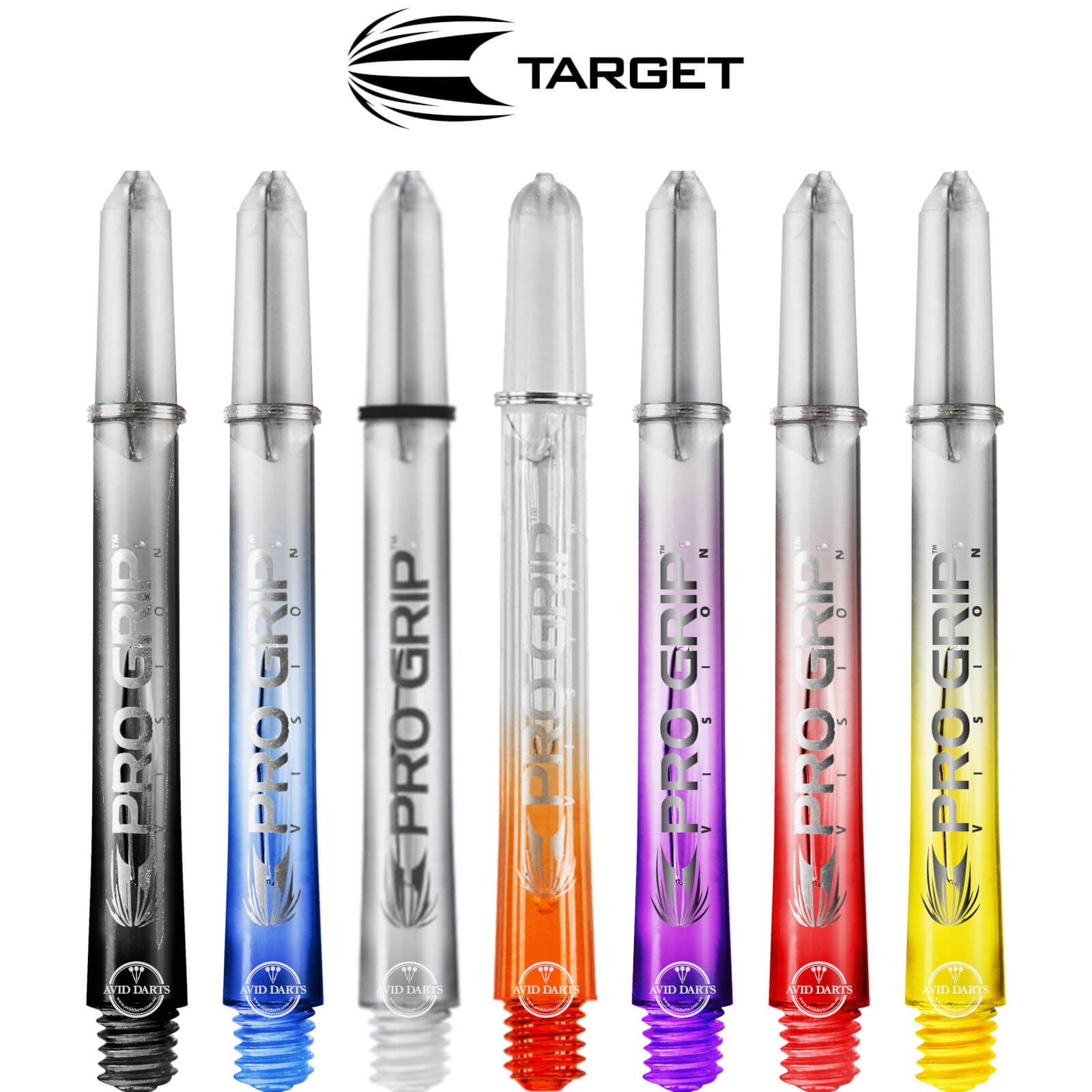 Dart Shafts - Target - Pro Grip Vision Nylon Dart Shafts 