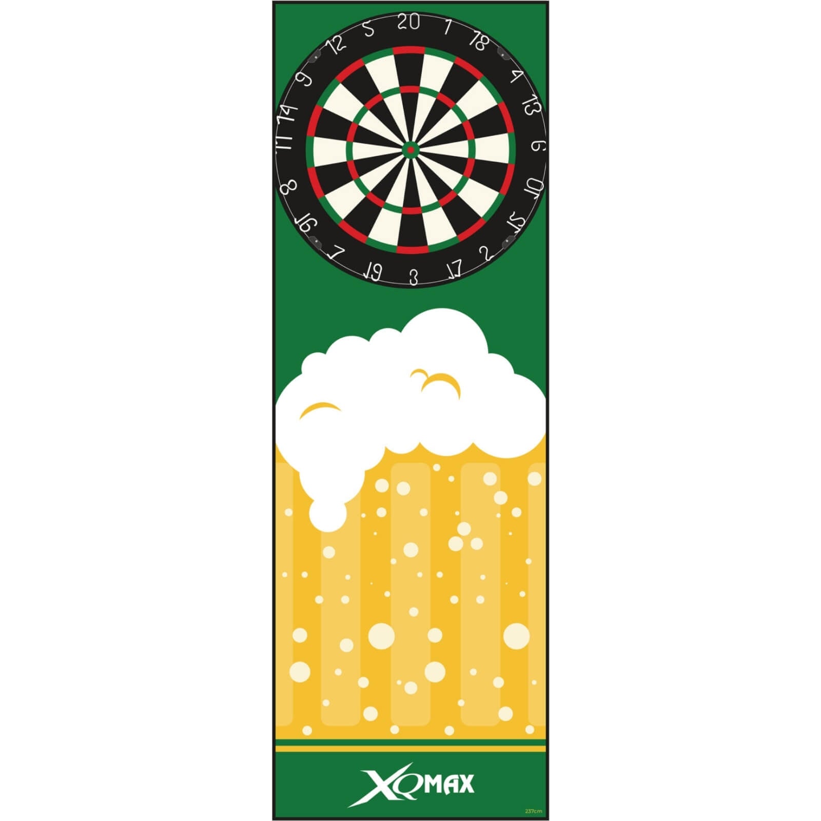 Dart Mats - XQMax - Carpet Dart Mat - Beer 