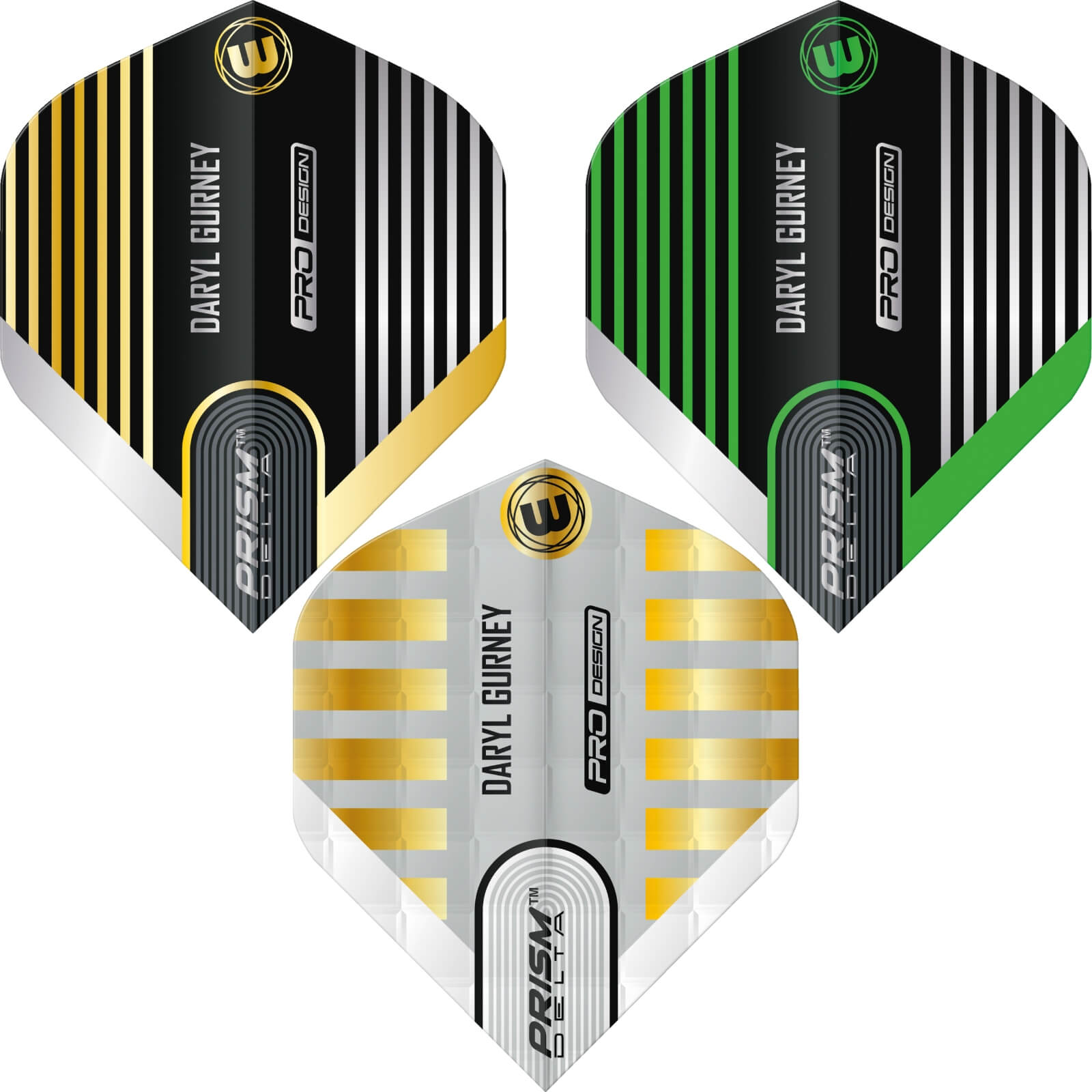 Dart Flights - Winmau - Daryl Gurney - Big Wing Dart Flights 