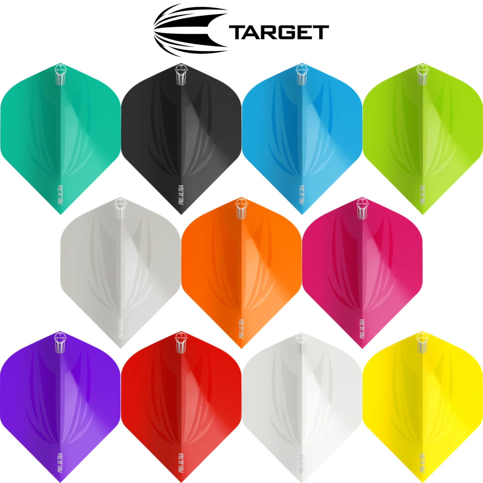 Dart Flights - Target - ID Pro Ultra - Big Wing Dart Flights 