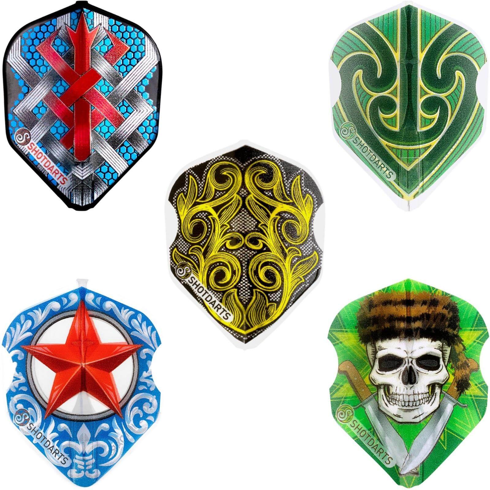 Dart Flights - Shot - L-Style EZ L3 - Moulded Dart Flights 