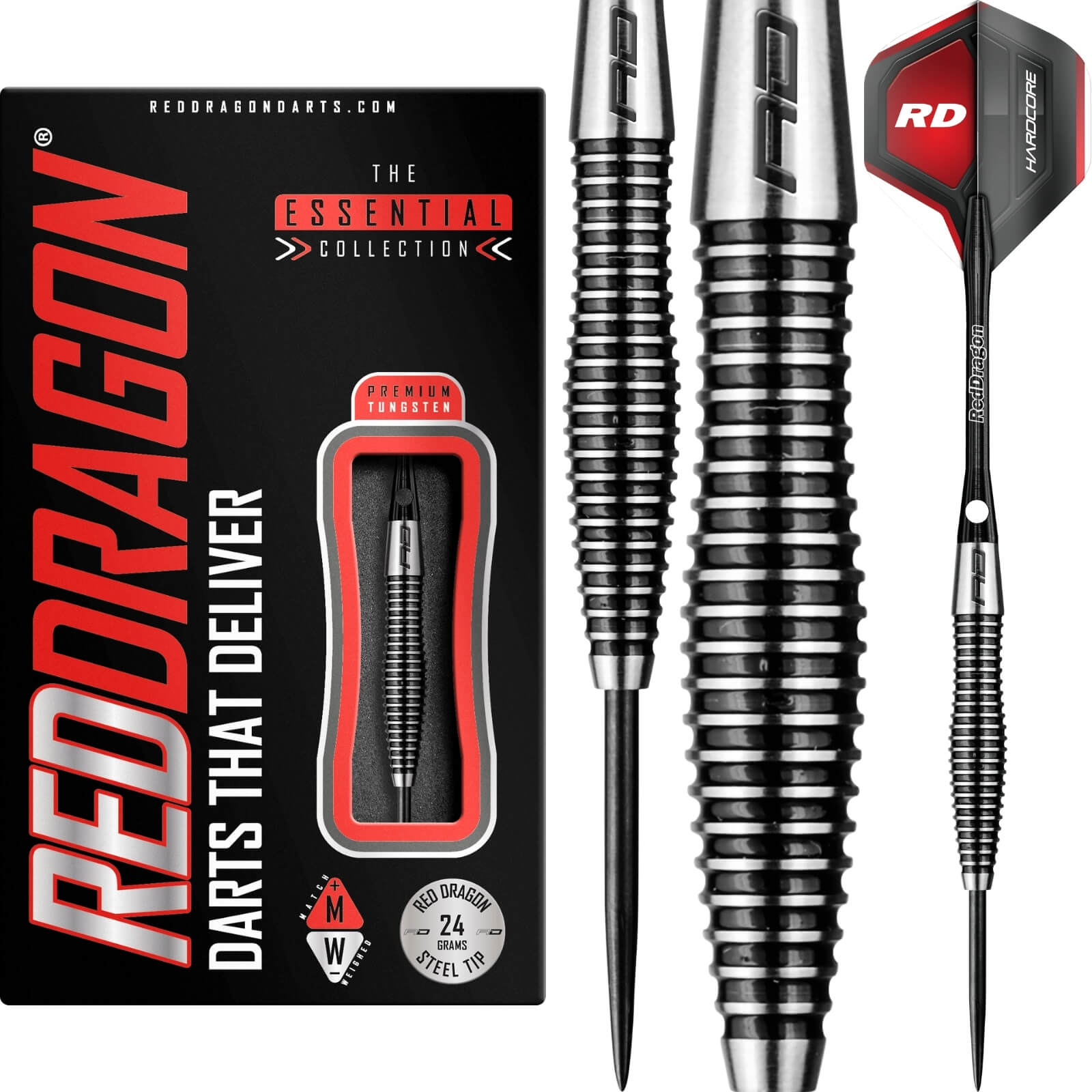 Darts - Red Dragon - Lethal Magic 2 Darts - Steel Tip - 85% Tungsten - 24g 28g 