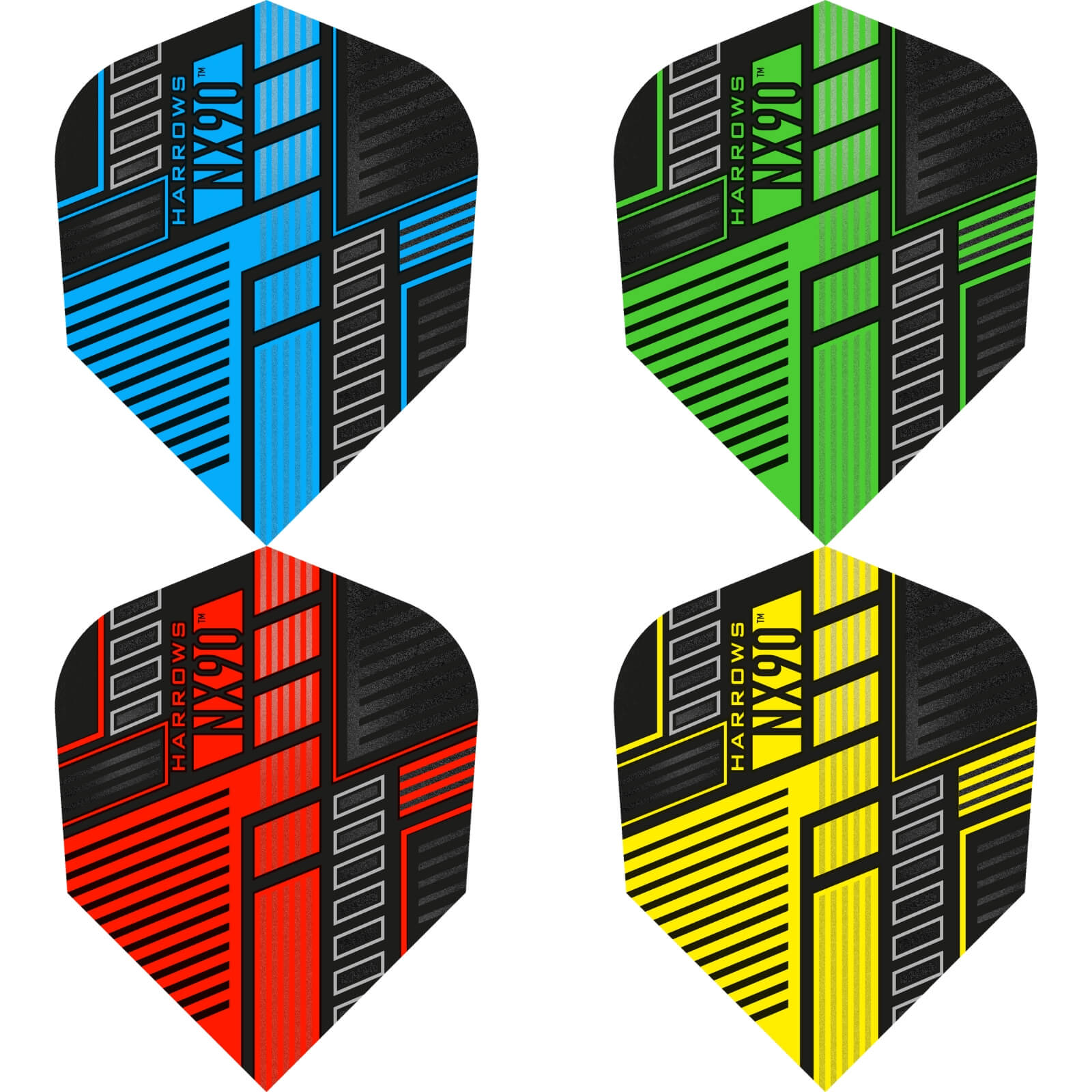 Dart Flights - Harrows - NX90 - Standard Dart Flights 