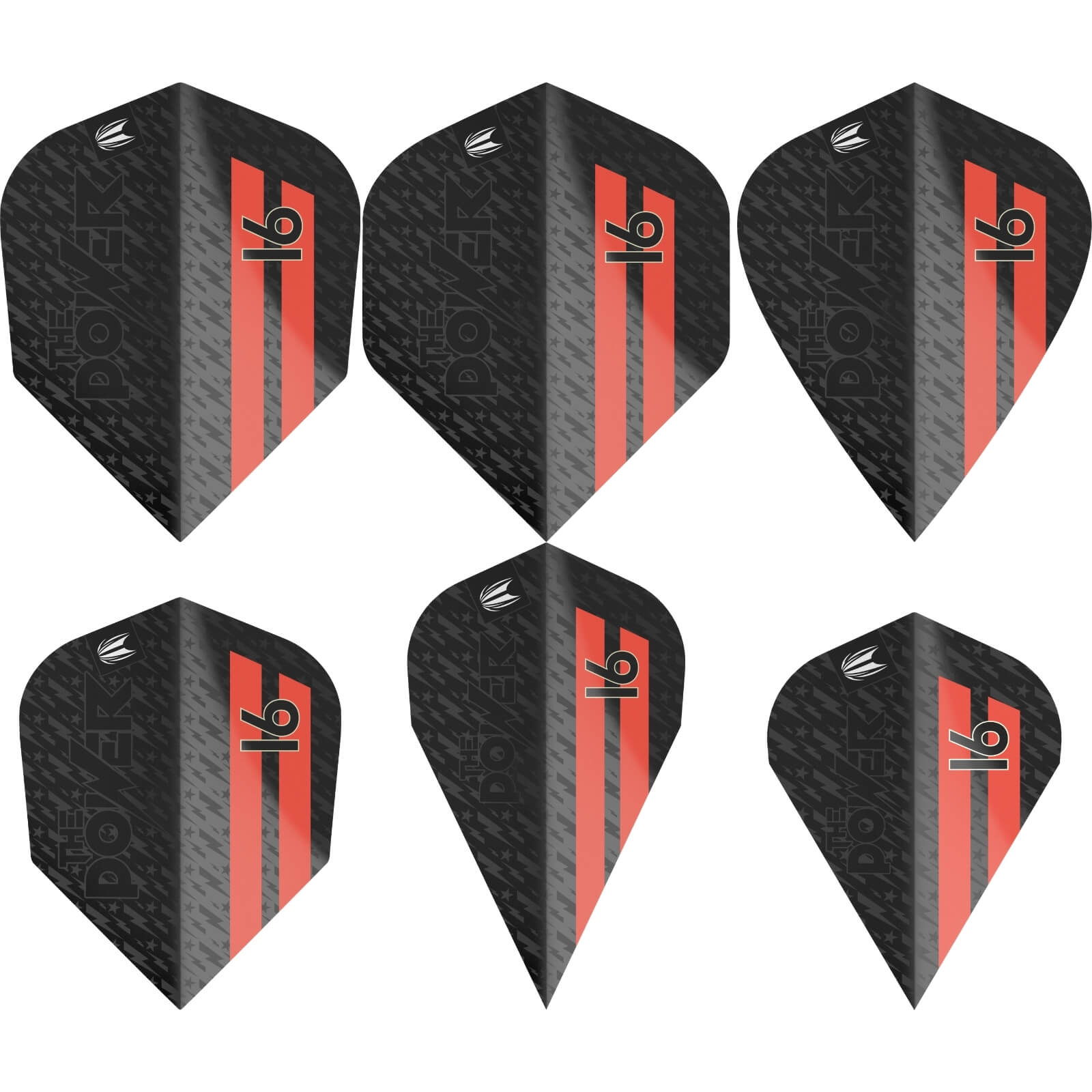 Dart Flights - Target - Phil Taylor Gen 7 Dart Flights 