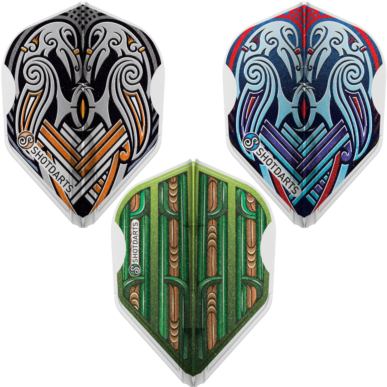 Dart Flights - Shot - L-Style - EZ - L3 - Standard Moulded Dart Flights 