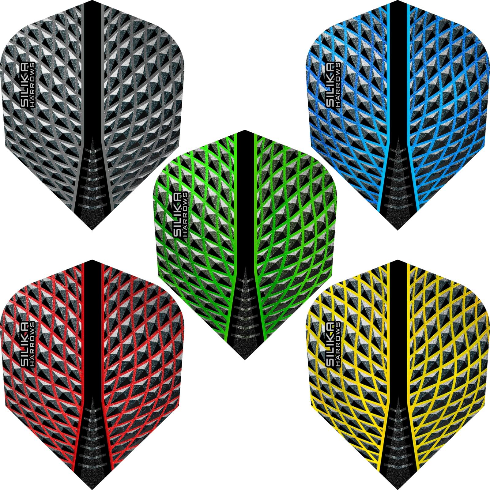 Dart Flights - Harrows - Silika - Standard Dart Flights 