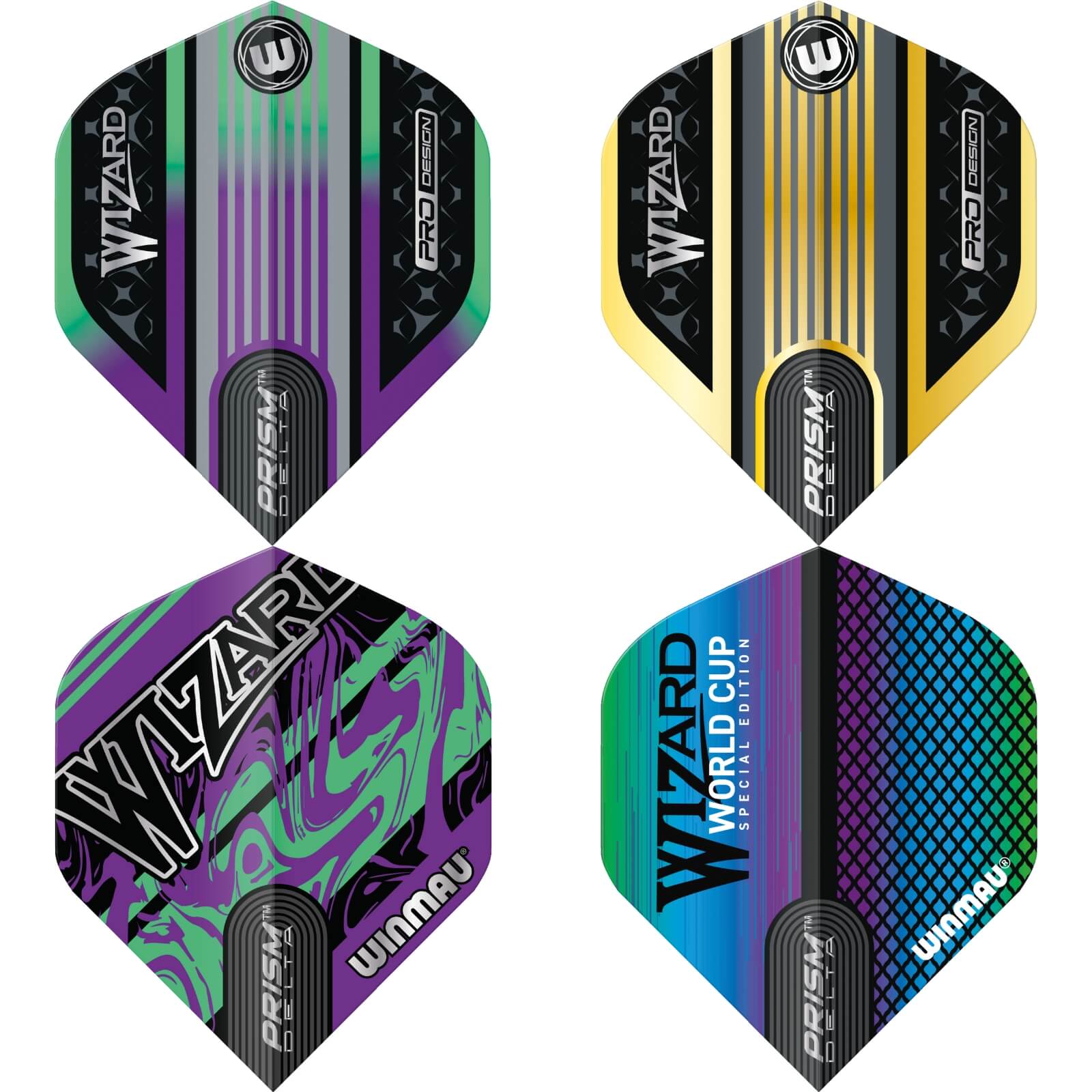 Dart Flights - Winmau - Simon Whitlock - Big Wing Dart Flights 