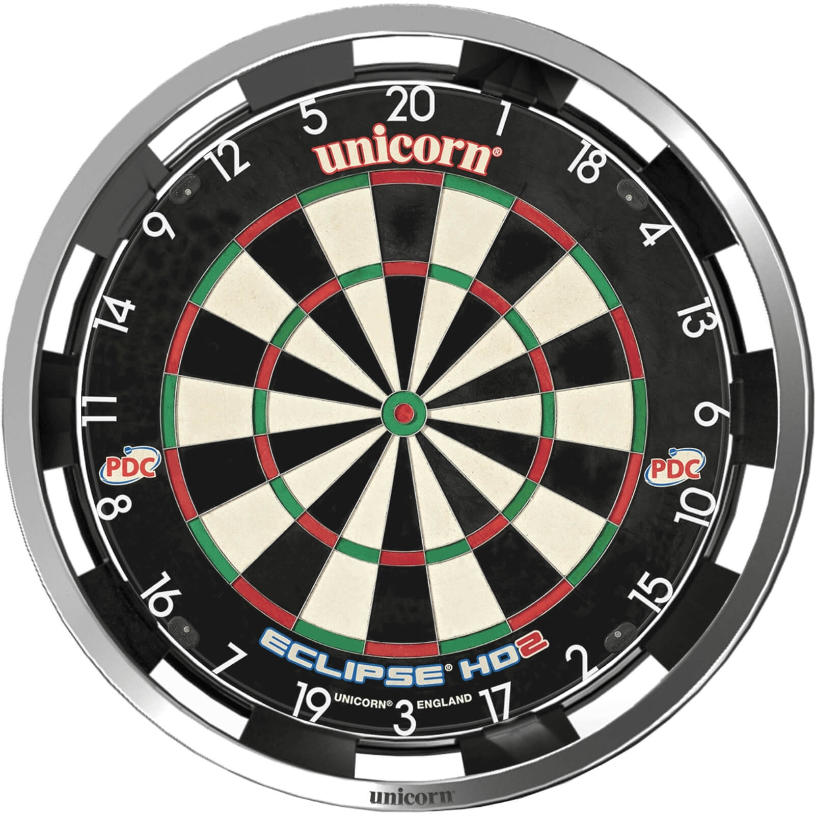 Dartboard Accessories - Unicorn - Solar Flare Ultimate LED Dartboard Light 