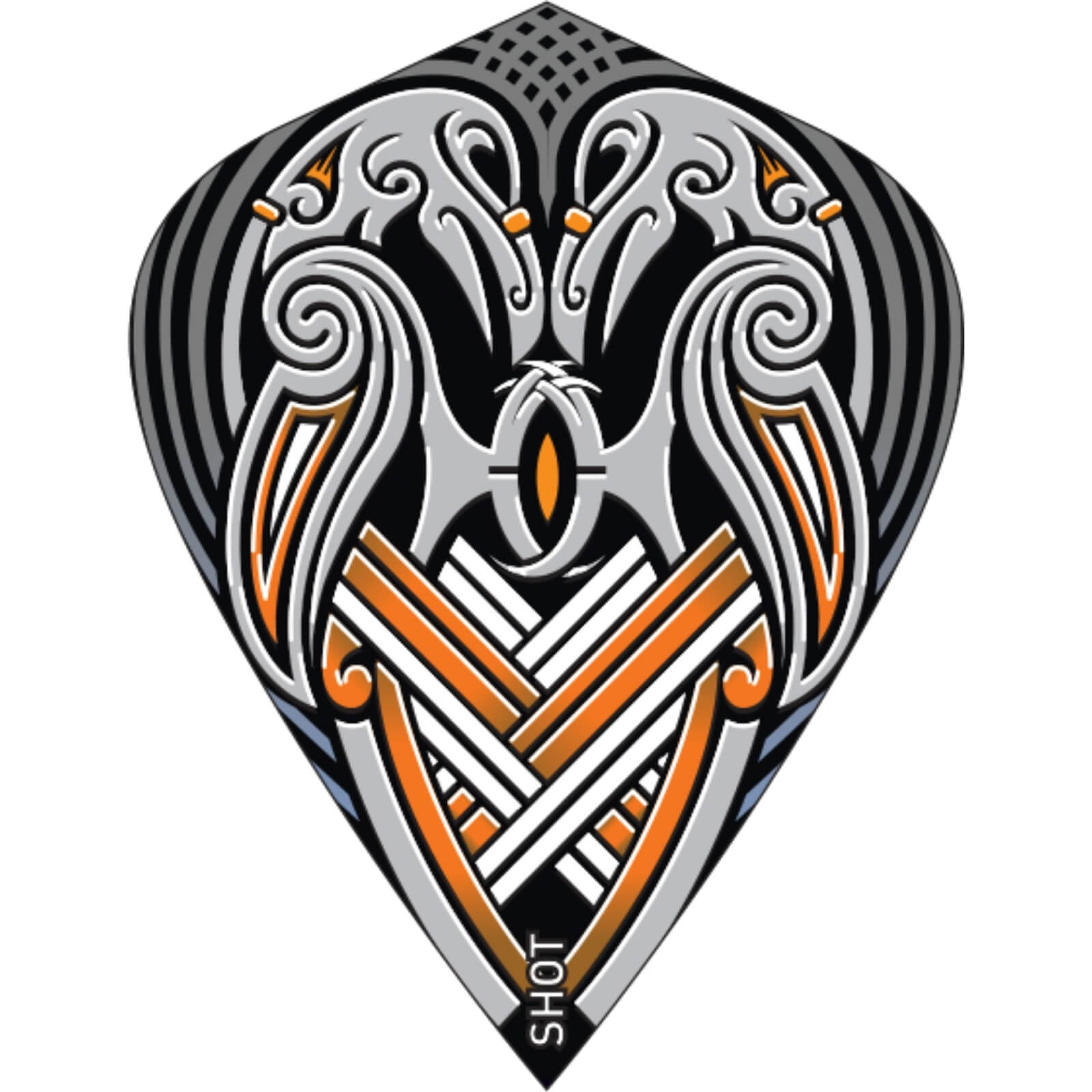 Dart Flights - Shot - Viking Raven - Kite Dart Flights 