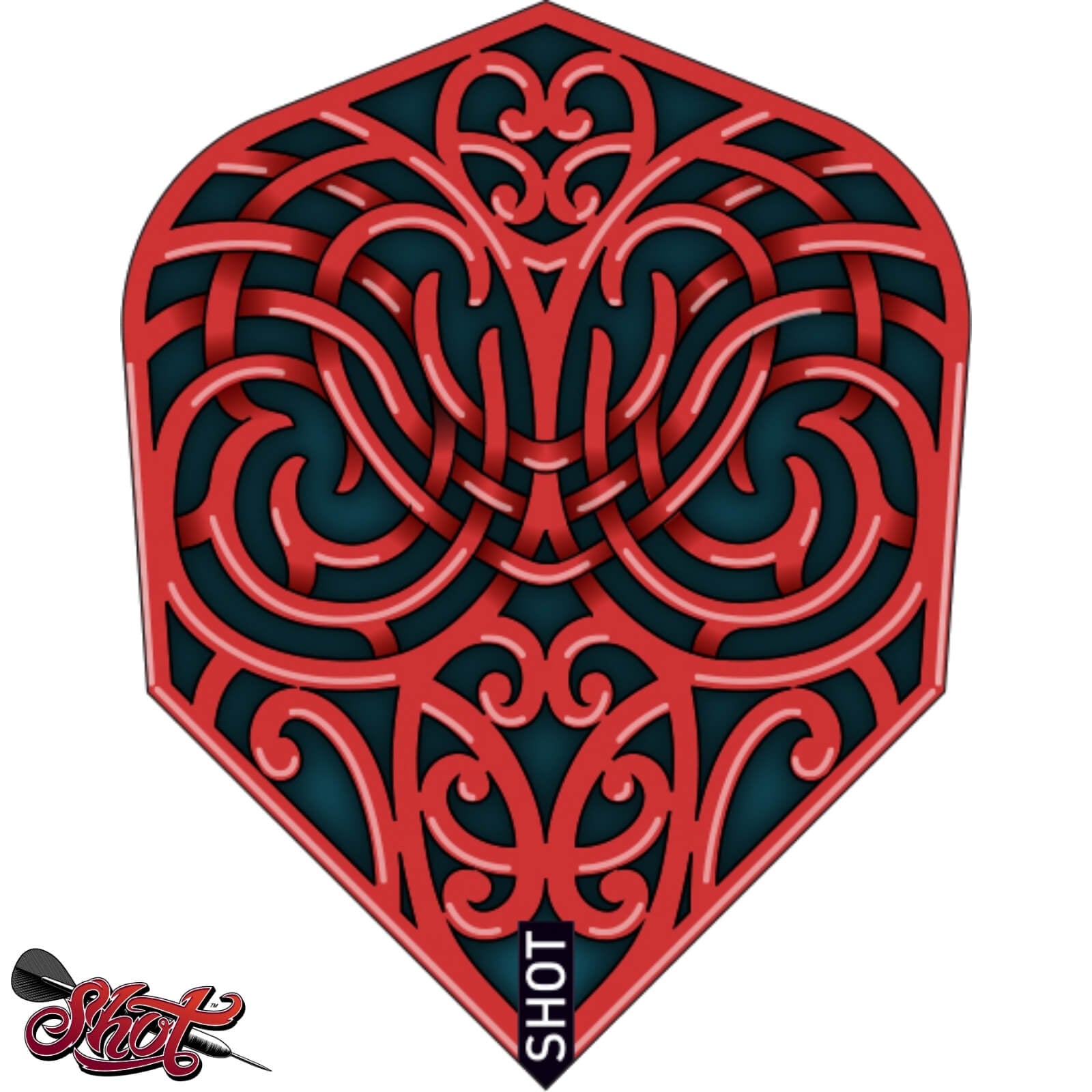 Dart Flights - Shot - Warrior Kapene - Standard Dart Flights 