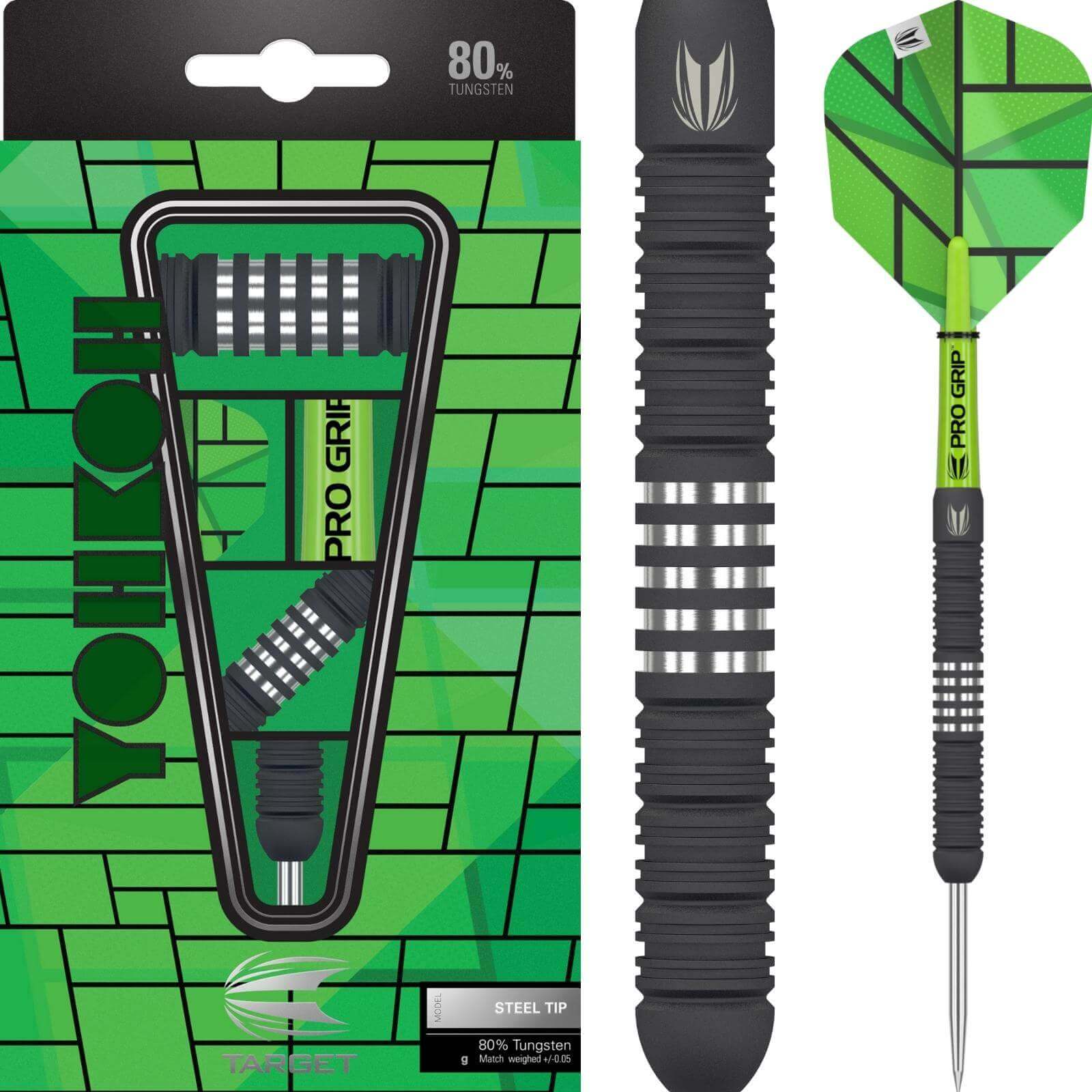 Darts - Target - Yohkoh 01 Darts - Steel Tip - 80% Tungsten - 22g 23g 24g 