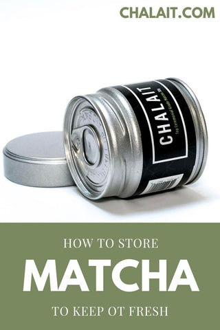 How to store matcha powder to keep it fresher for longer Pinterest
