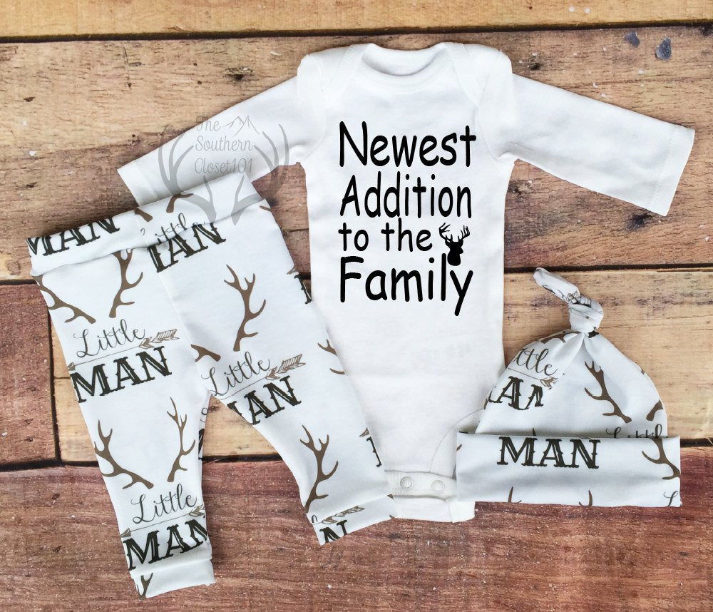 newborn welcome home outfit boy