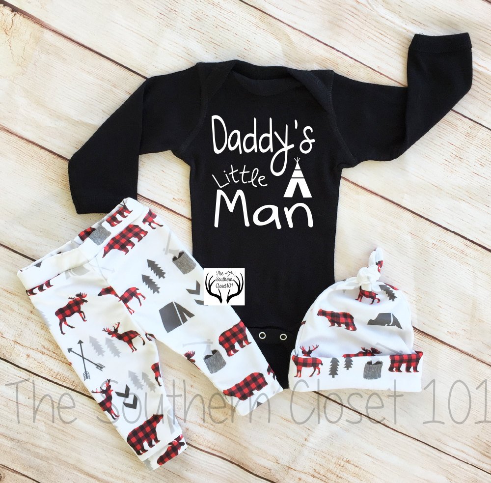 little boy coming home outfit