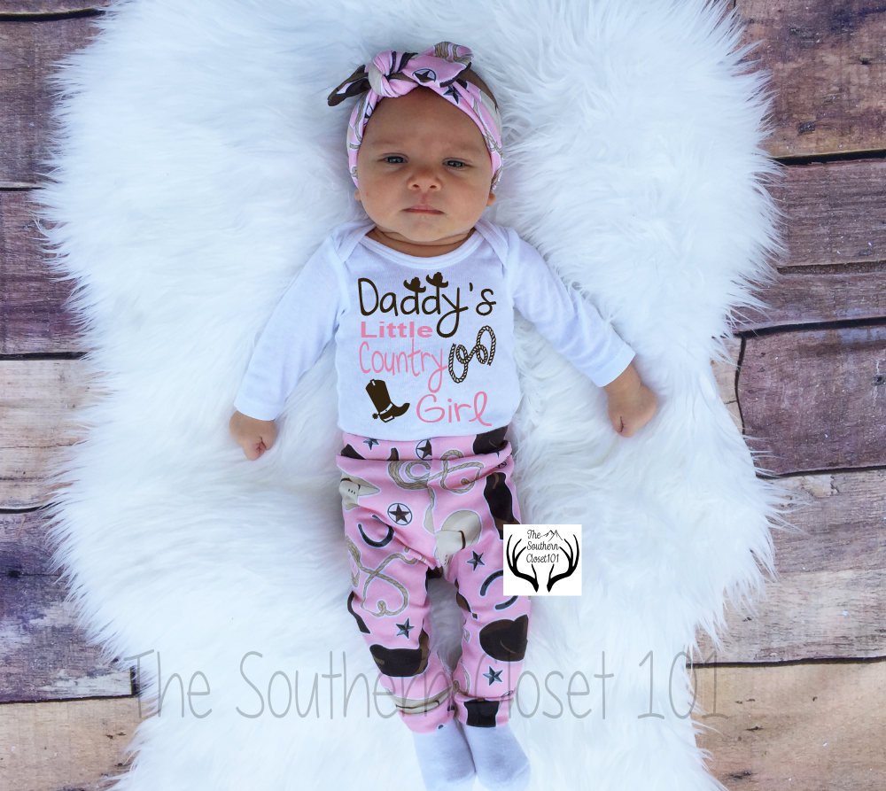 newborn country baby outfits