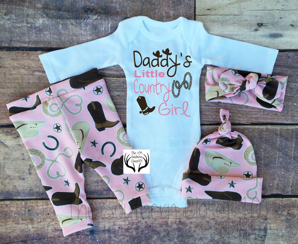 newborn country girl outfits