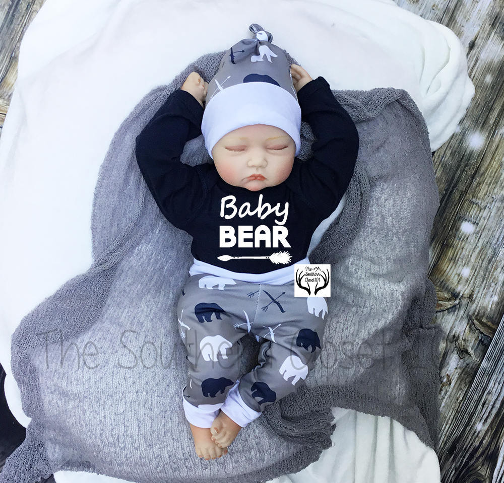 newborn boy coming home outfit winter