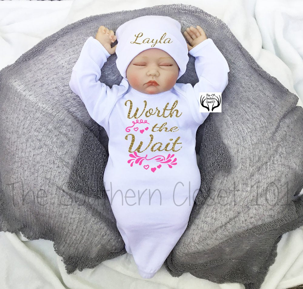 newborn girl coming home outfit winter