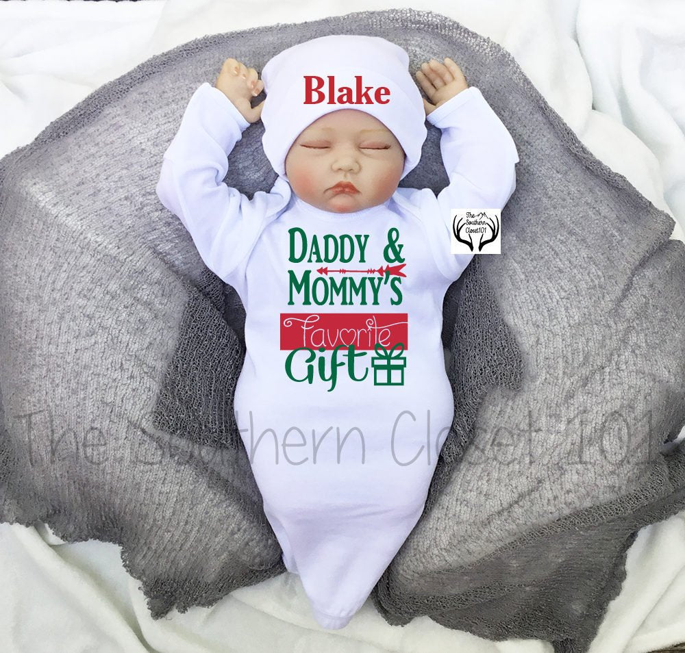 newborn boy christmas outfit