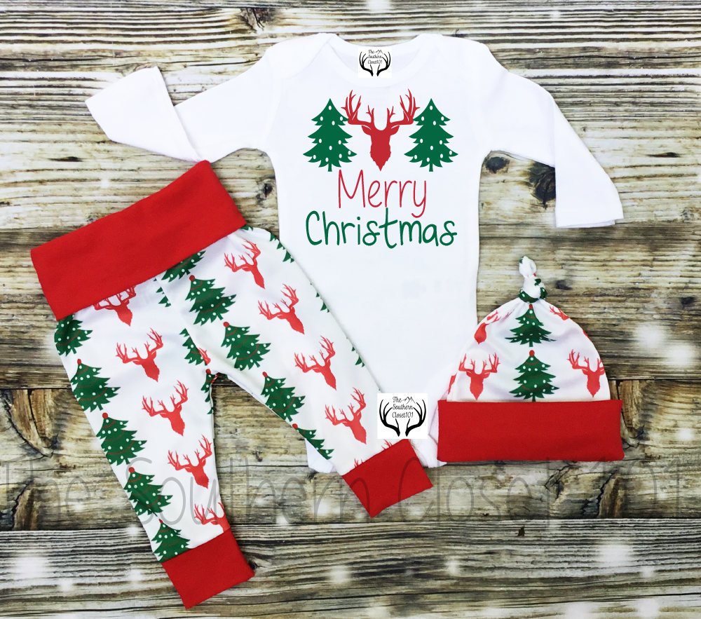 christmas dress for newborn boy