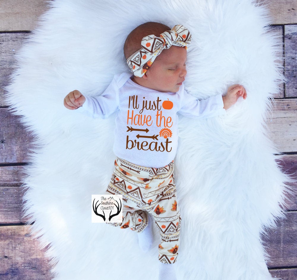 baby first thanksgiving outfit