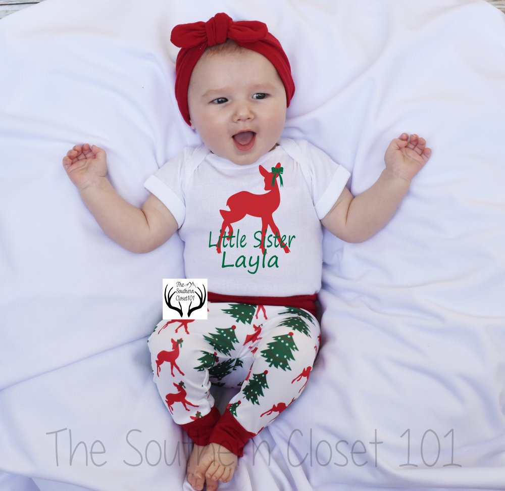 infant christmas outfit girl