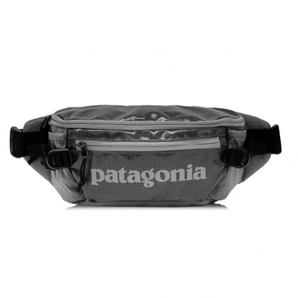 grey waist bag