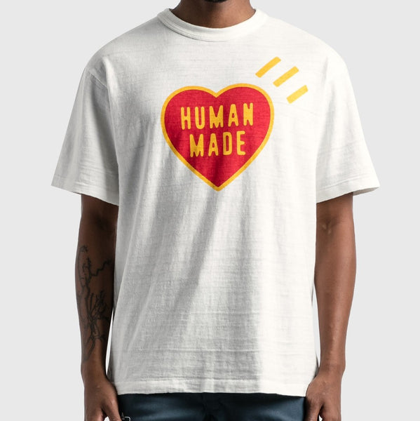 HUMANMADE HEART L/S T-SHIRT Lサイズ ホワイト トップス Tシャツ