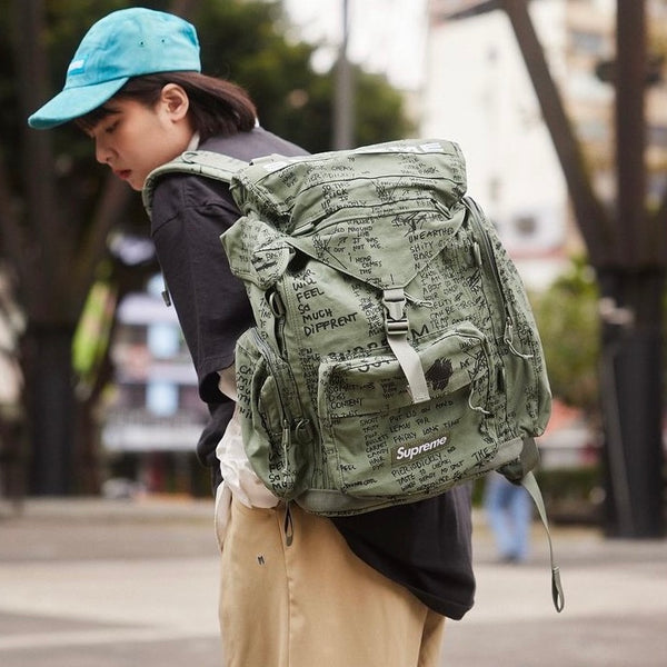 Supreme Field Backpack olive gonz-