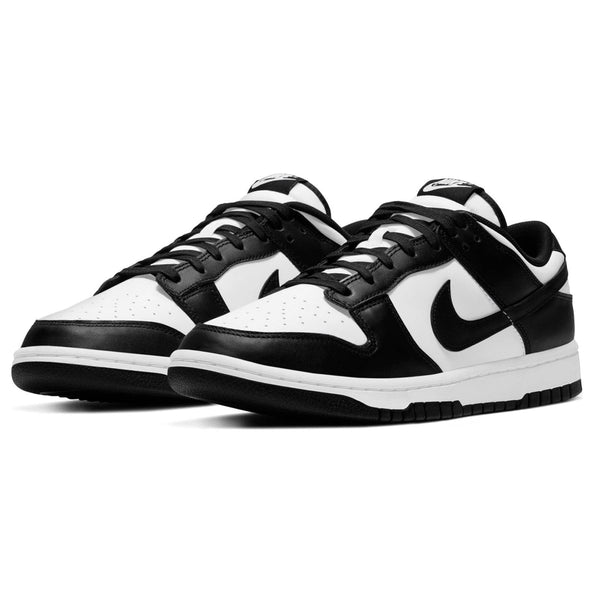 nike dunk low panda black and white