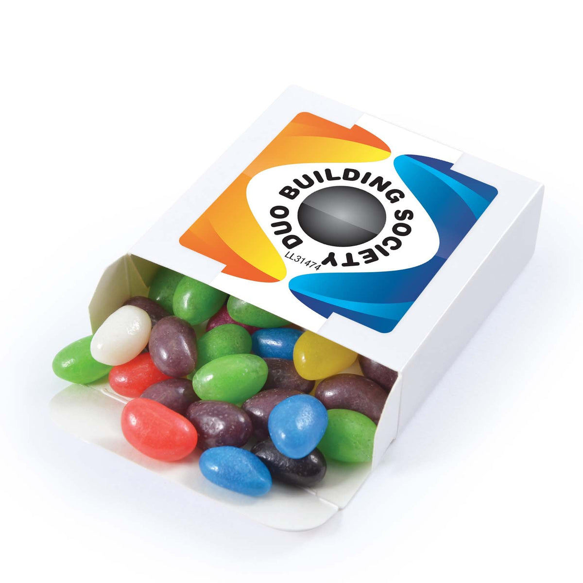 BWP Assorted Colour Jelly Beans in 50 gram Box – BW Promotions