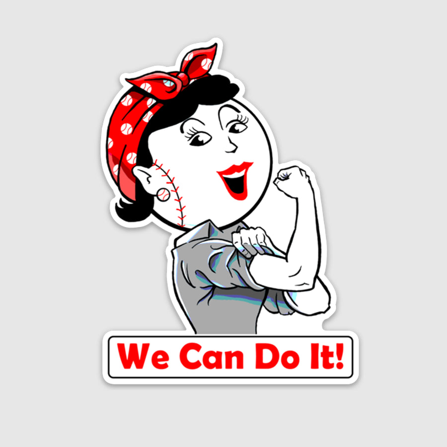 we can do it! - rosie sticker