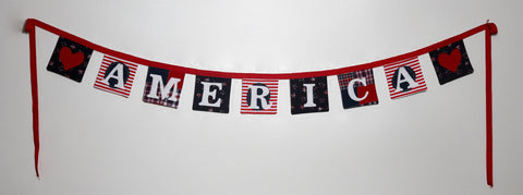 4th of July ~ America bunting