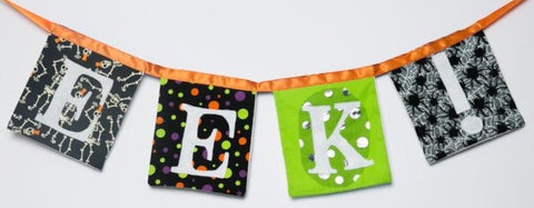 Halloween ~ eek! bunting