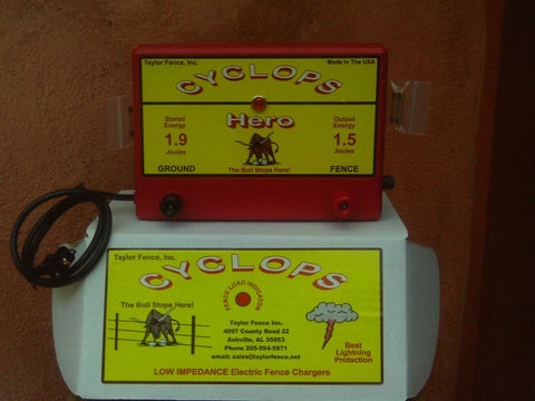 Cyclops Hero Electric Fence charger energizers